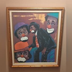 Charles Lee Clown Art Lithograph
